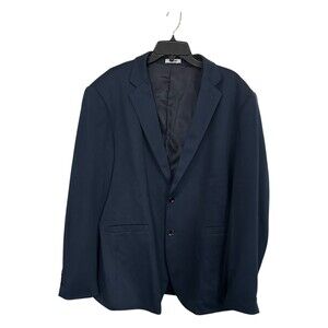 Men’s Navy Suit Jacket Coofandy 3XL